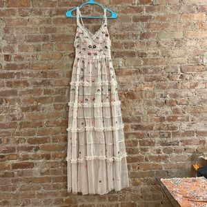 NWOT Needle and Thread Gown